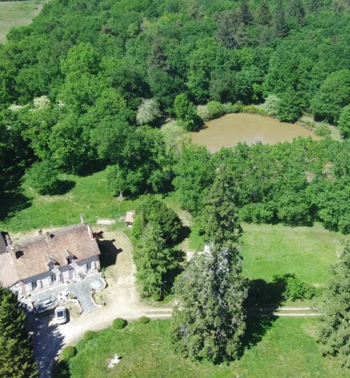 Propriété à vendre en Sologne avec étang, 12ha